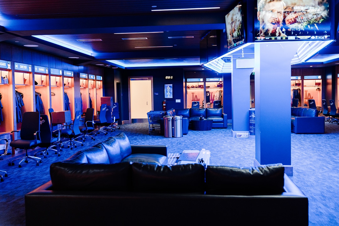 Dodger Stadium Clubhouse and Training Facilities
