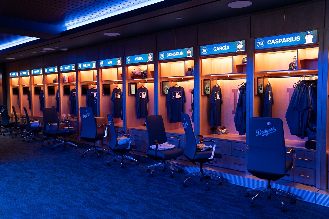 Dodger Stadium Clubhouse and Training Facilities