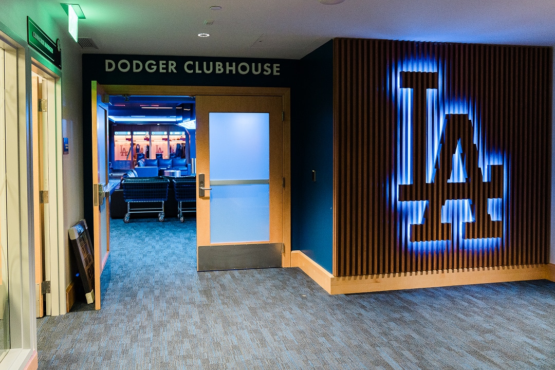 Dodger Stadium Clubhouse and Training Facilities