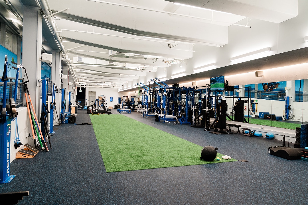 Dodger Stadium Clubhouse and Training Facilities
