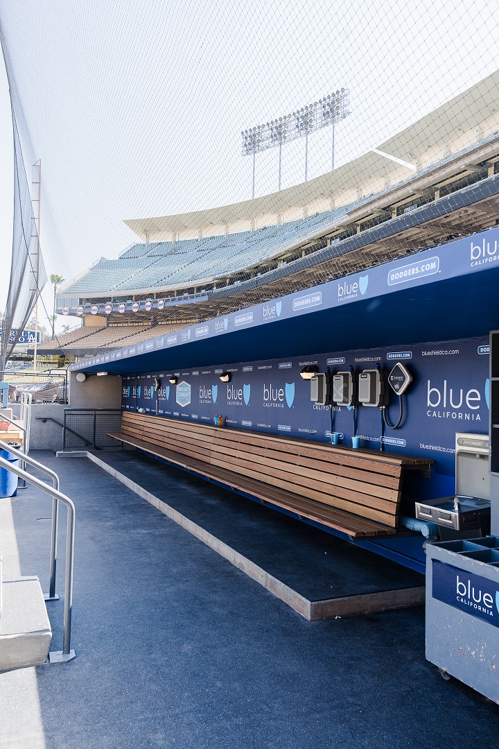Dodger Stadium Clubhouse and Training Facilities