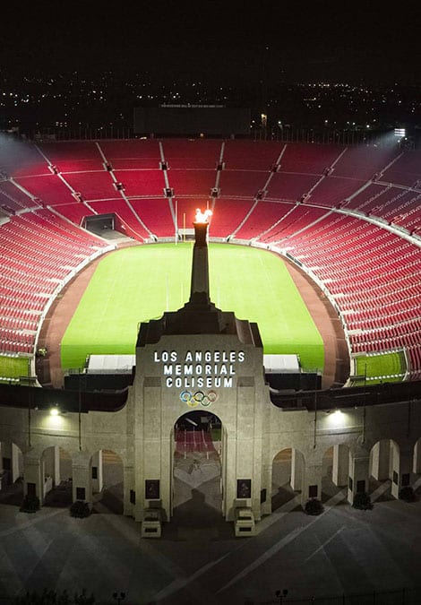 LA Memorial Coliseum LA Memorial Coliseum